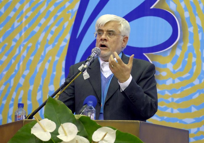 El exvicepresidente iraní Mohammed Reza Aref