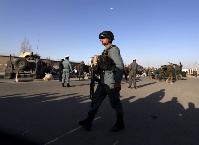 Policía afgano