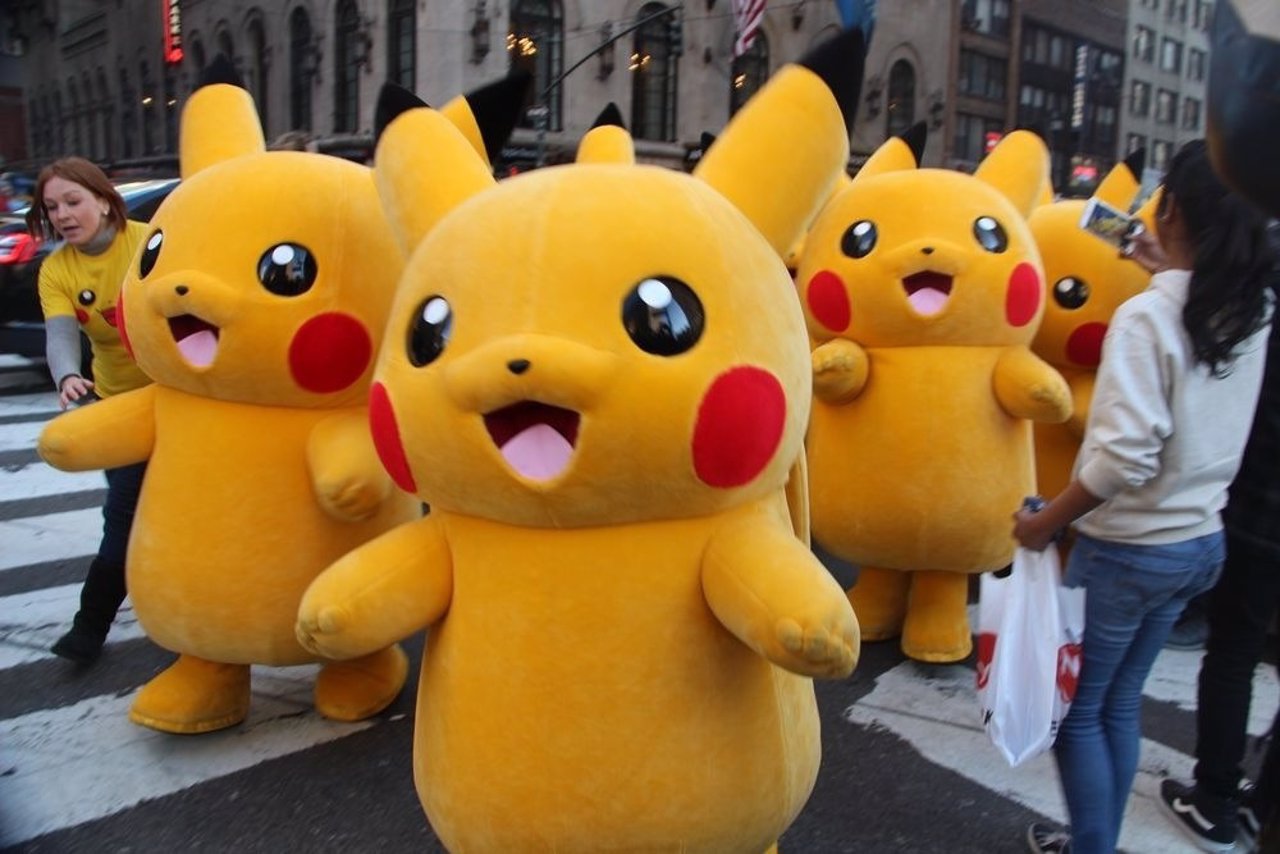 Un ejército de Pikachus invade Manhattan