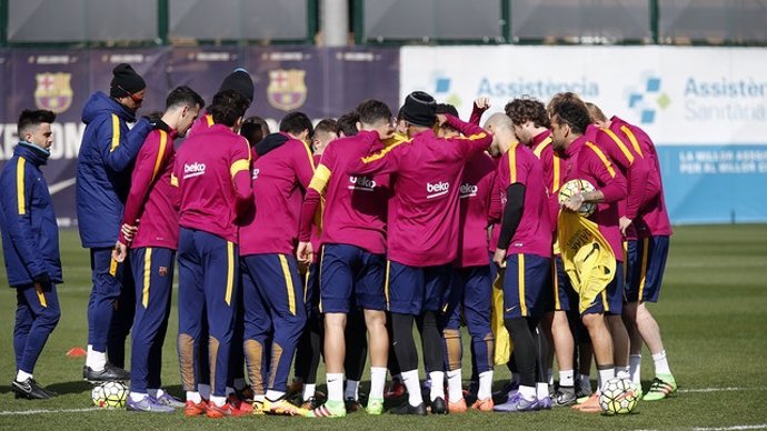 Entrenamiento Barcelona