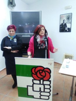 Acto del PSOE en Órgiva (Granada)