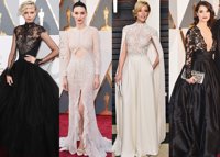 La red carpet de los Oscars 2016 pone de moda de nuevo el encaje