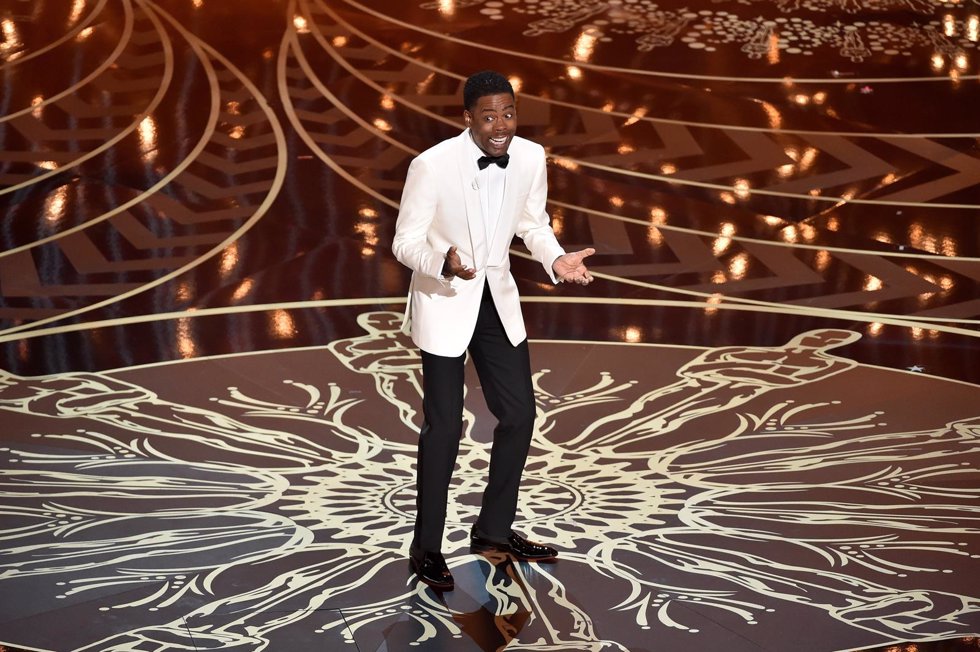Chris Rock presentando los Oscars 2016/Getty