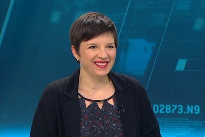 La teniente de alcalde de Derechos Sociales de Barcelona, Laia Ortiz, en BTV