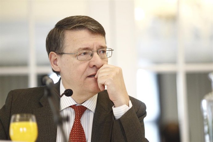 Jordi Sevilla en un desayuno