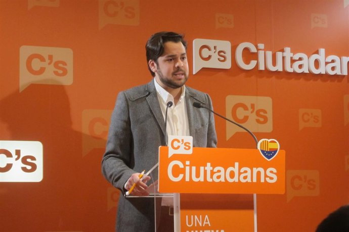 El secretario de comunicación de C's, Fernando de Páramo