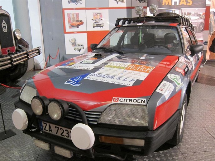 Vehículo Citröen CX que partirá desde Salamanca