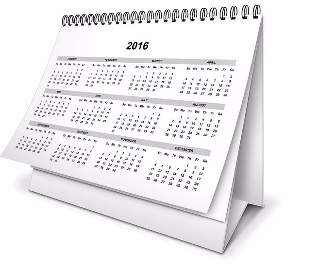 Calendario bisiesto 2016