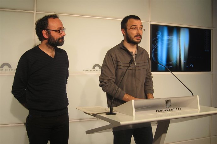 Benet Salellas y Albert Botran (CUP) 