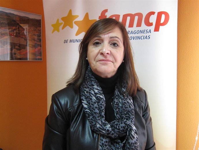 La presidenta de la FAMCP y alcaldesa de Used, Carmen Sánchez