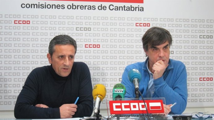 Carmelo Renedo y Francisco Javier Báscones, de CCOO