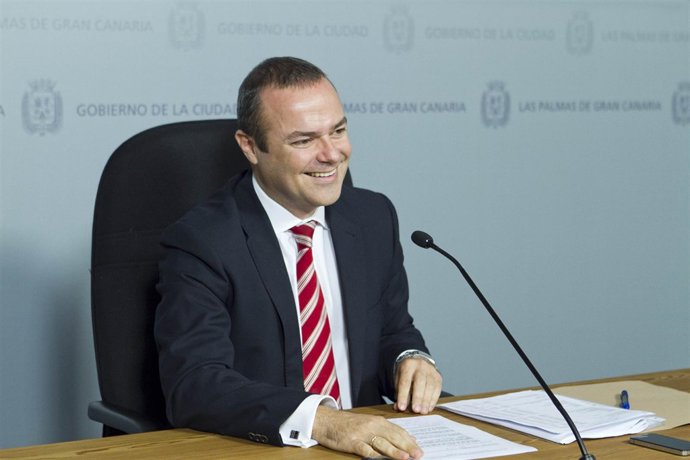 Augusto Hidalgo, alcalde de Las Palmas de Gran Canaria
