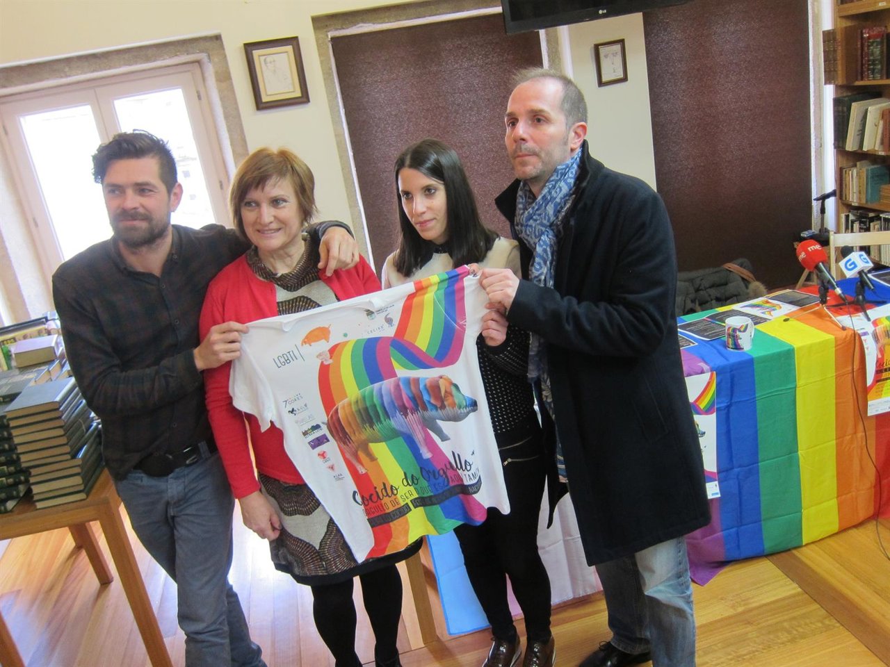 Las ediles de Lalín Lara Rodríguez y Celia Alonso presentan el Cocido o Orgullo