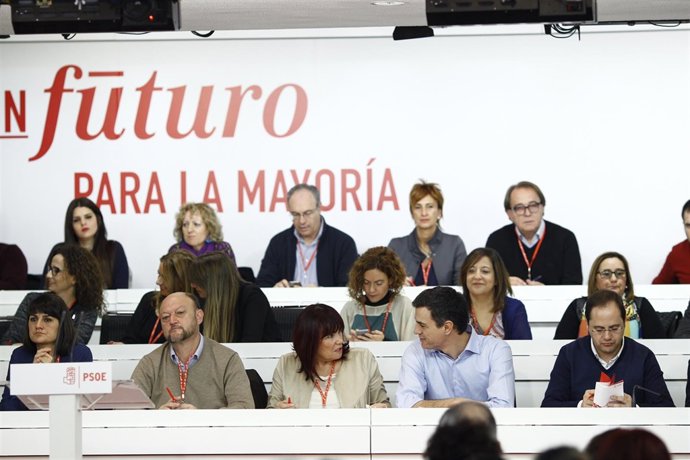 Pedro Sánchez ante el Comité Federal del PSOE