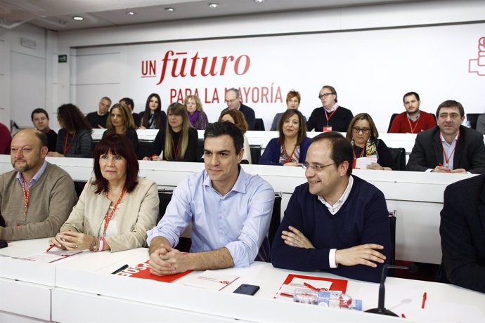 Pedro Sánchez ante el Comité Federal del PSOE