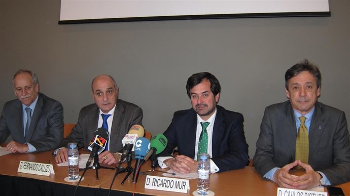 Presidentes de las patronales aragonesas