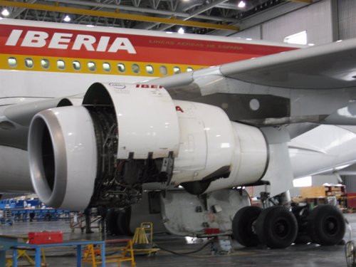 Taller de motores de Iberia