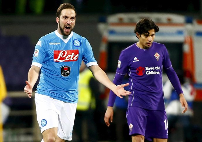 Fiorentina Nápoles Gonzalo Higuaín