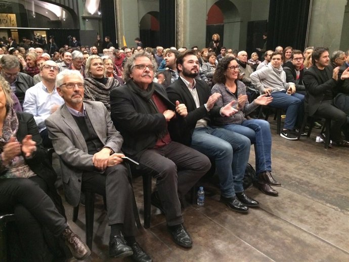 Santi Vidal, Joan Tardà, Gabriel Rufián, Marta Rovira (ERC)