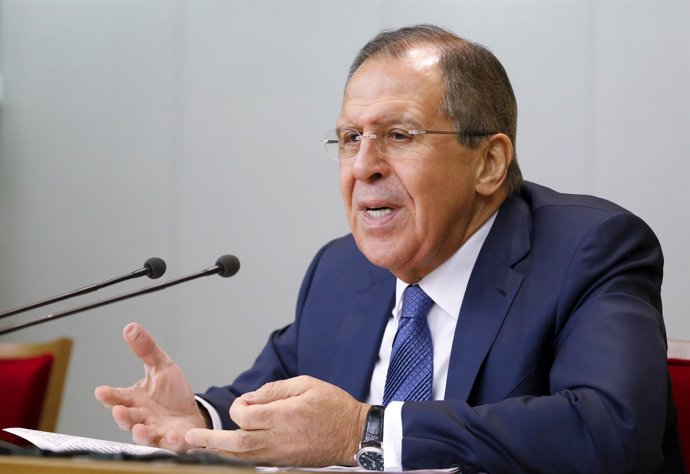 El ministro de Exteriores de Rusia, Sergei Lavrov