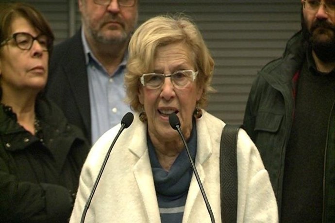 ALCALDESA DE MADRID, MANUELA CARMENA