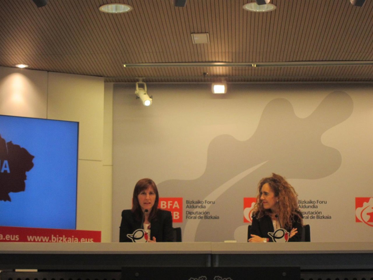 Elena Unzueta e Ibone Bengoetxea