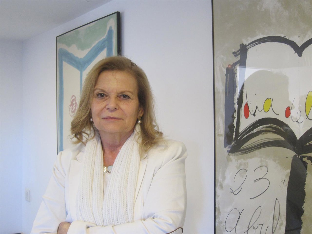 La escritora y presidenta de Cedro Carme Riera