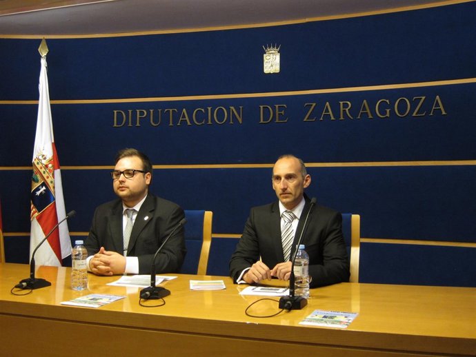 Andrés y Pascual han presentado en la DPZ la 5ª edición de Expo-Pinseque
