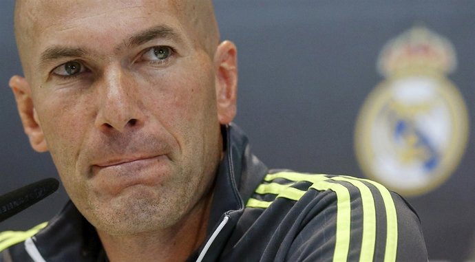 Zidane en rueda de prensa