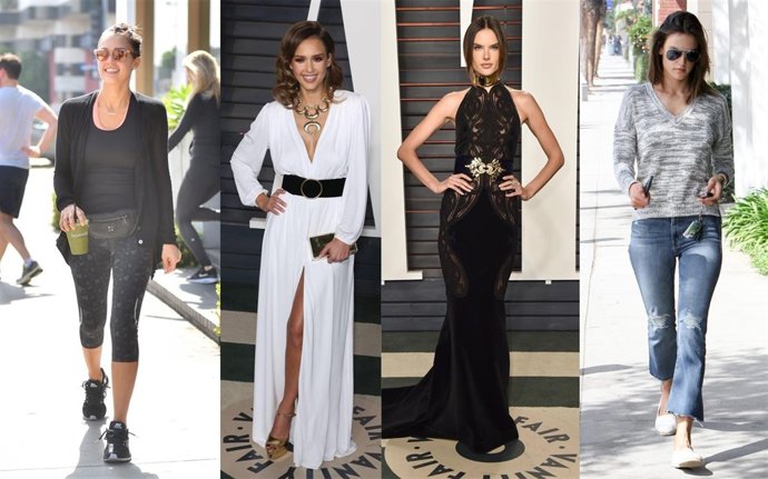 Jessica Alba y Alessandra Ambrosio