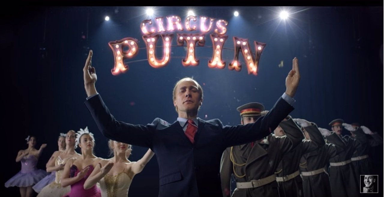 Parodia de Putin del actor esloveno Klemen Slakonja