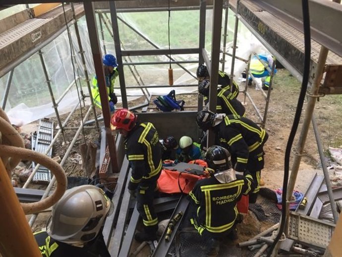 Rescate del trabajador