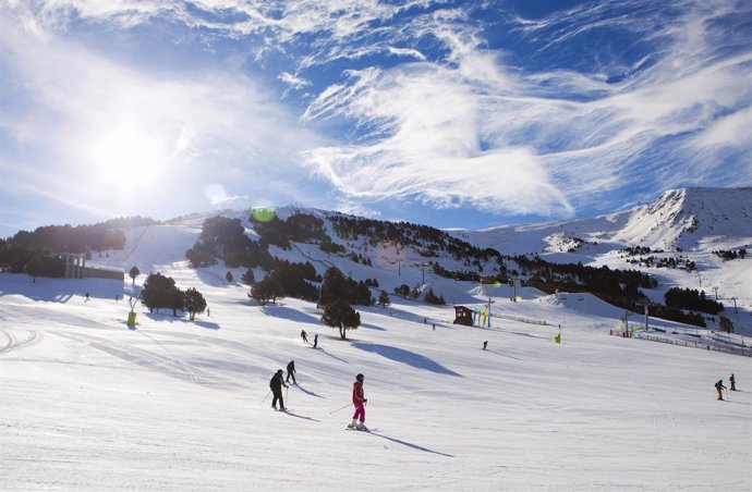 Imagen de la estación de esquí de Grandvalira