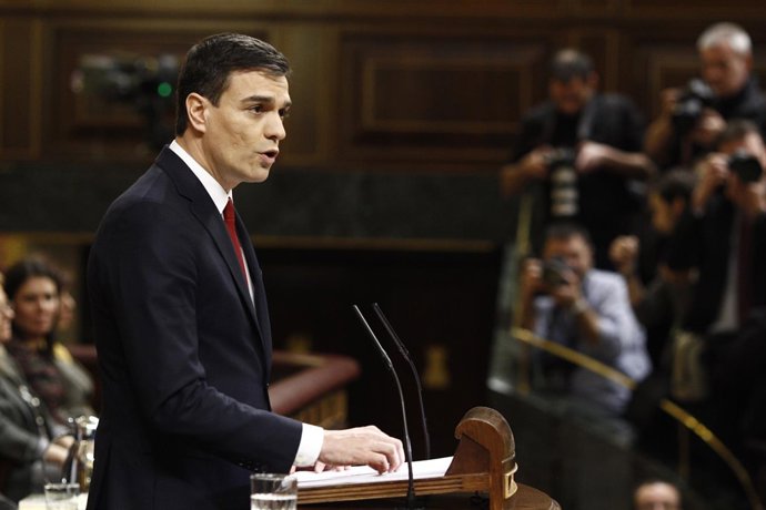 Debate de investidura de Pedro Sánchez