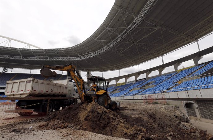 Estadio olímpico de Río. Estado de las obras antes de los Juegos
