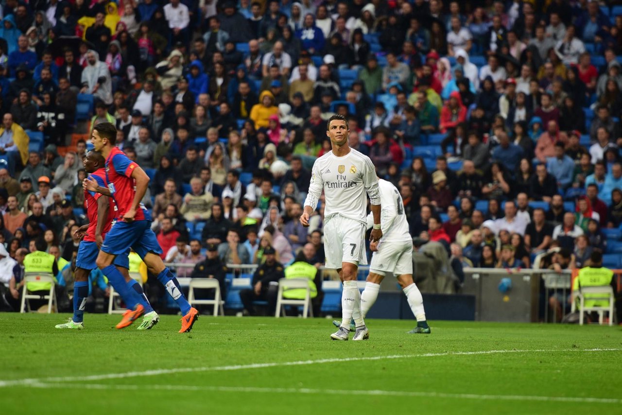 Cristiano Ronaldo partido Real Madrid-Levante Union Deportiva 2015