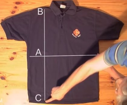 doblar una camisa en segundos (tutorial)