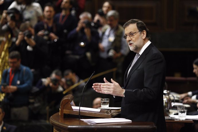 Rajoy en el discurso de investidura