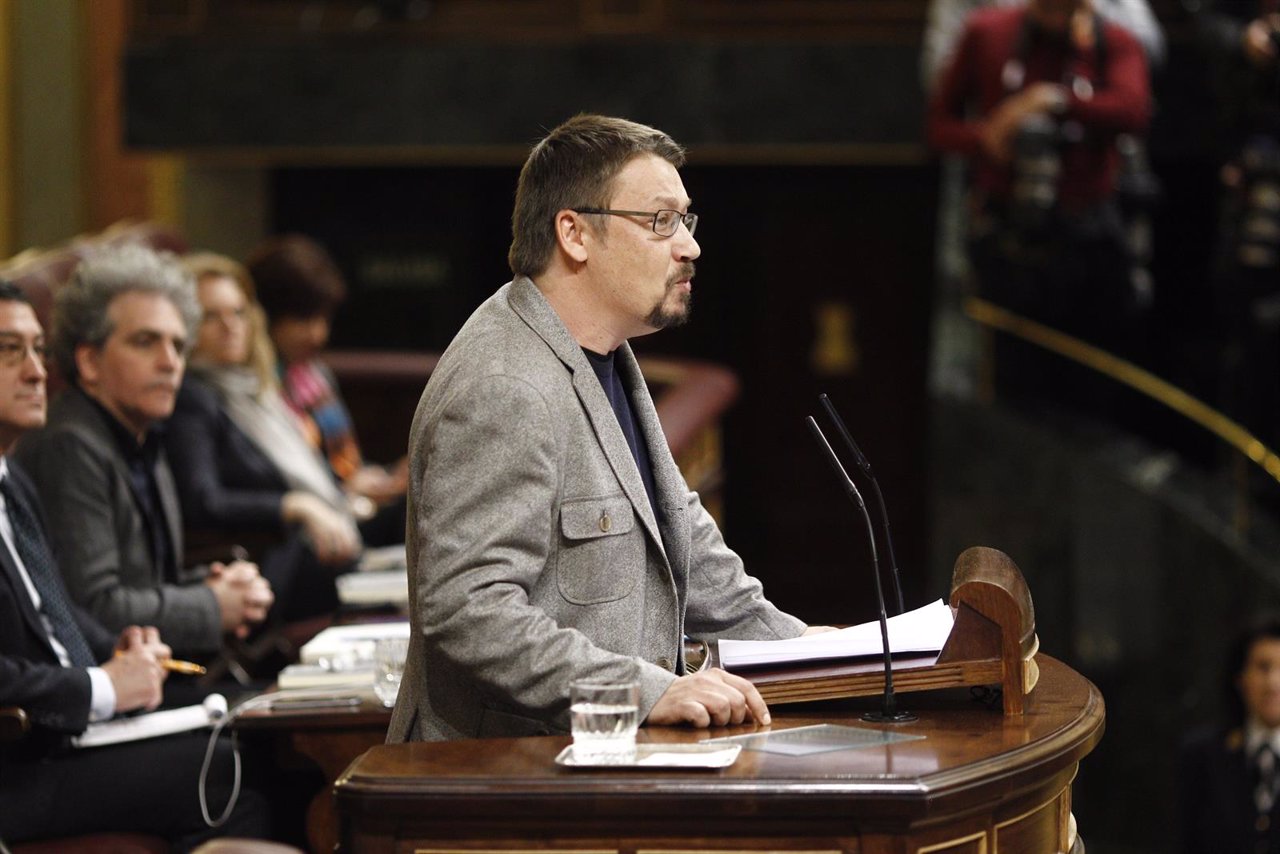 Xavier Domènech en el Congreso