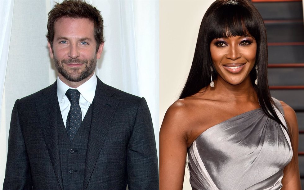 BRADLEY COOPER Y NAOMI CAMPBELL