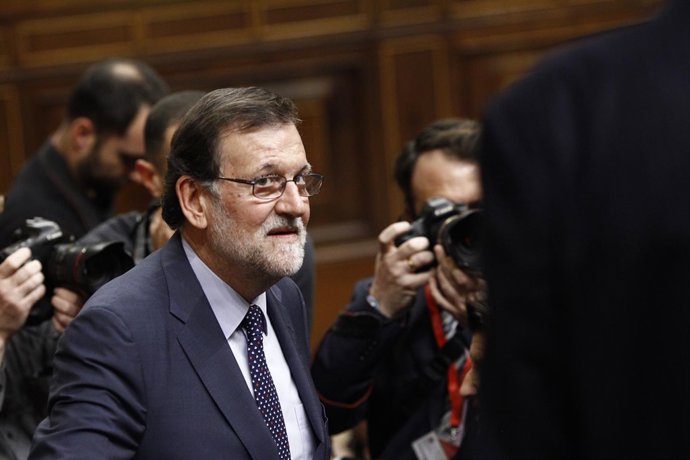 Mariano Rajoy en el discurso de investidura de Sánchez