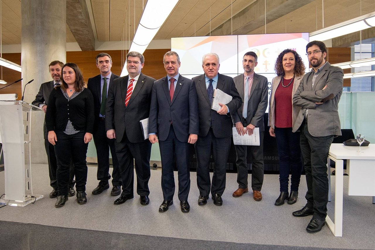 El lehendakari, Iñigo Urkullu, en la jornada