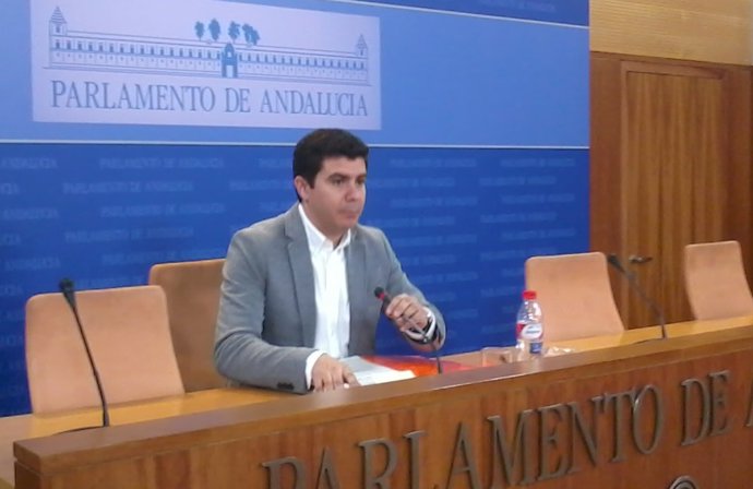 El portavoz adjunto de Ciudadanos en el Parlamento andaluz, Sergio Romero