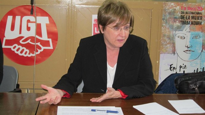 Secretaria confederal de Igualdad de UGT, Almudena Fontecha