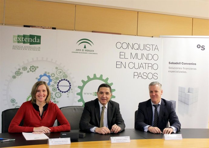 Convenio entre Extenda y Banco Sabadell