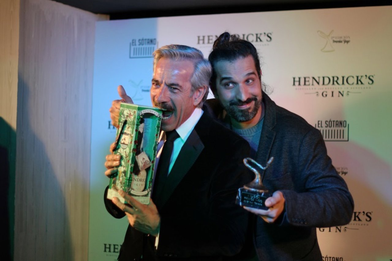 Imano Arias en la gala de los premios Yago