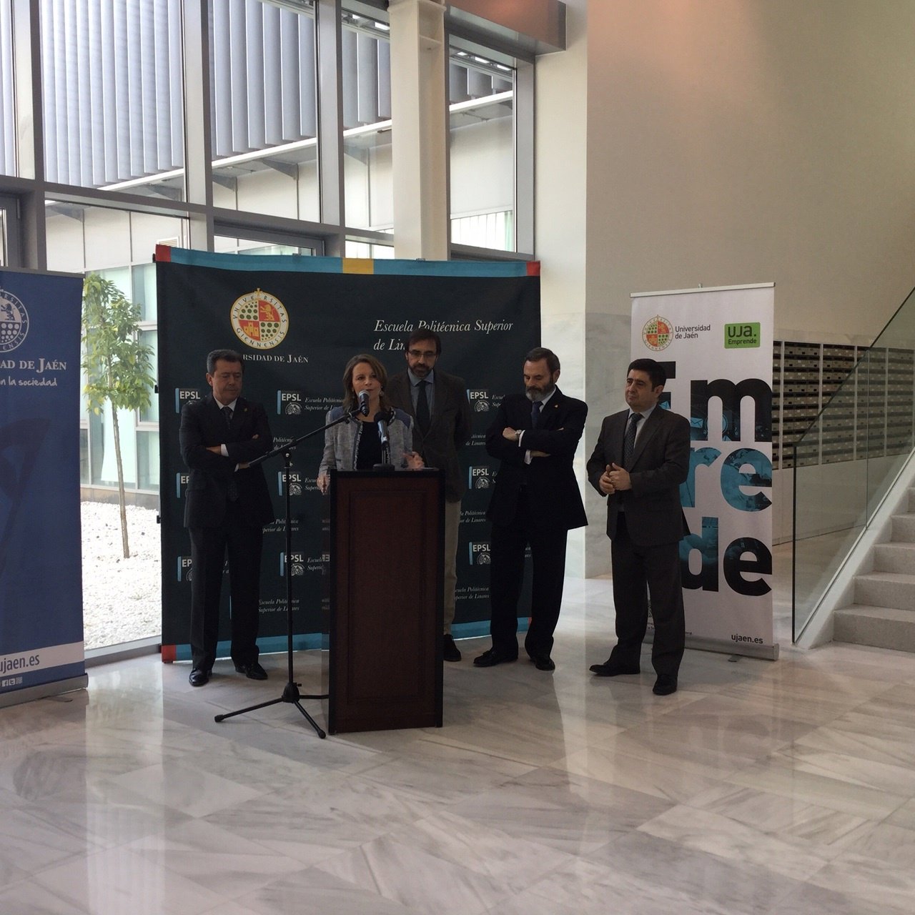 Inauguración del Vivero de Empresas de la UJA