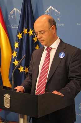 El consejero de Hacienda y Administraciones Públicas, Andrés Carrillo