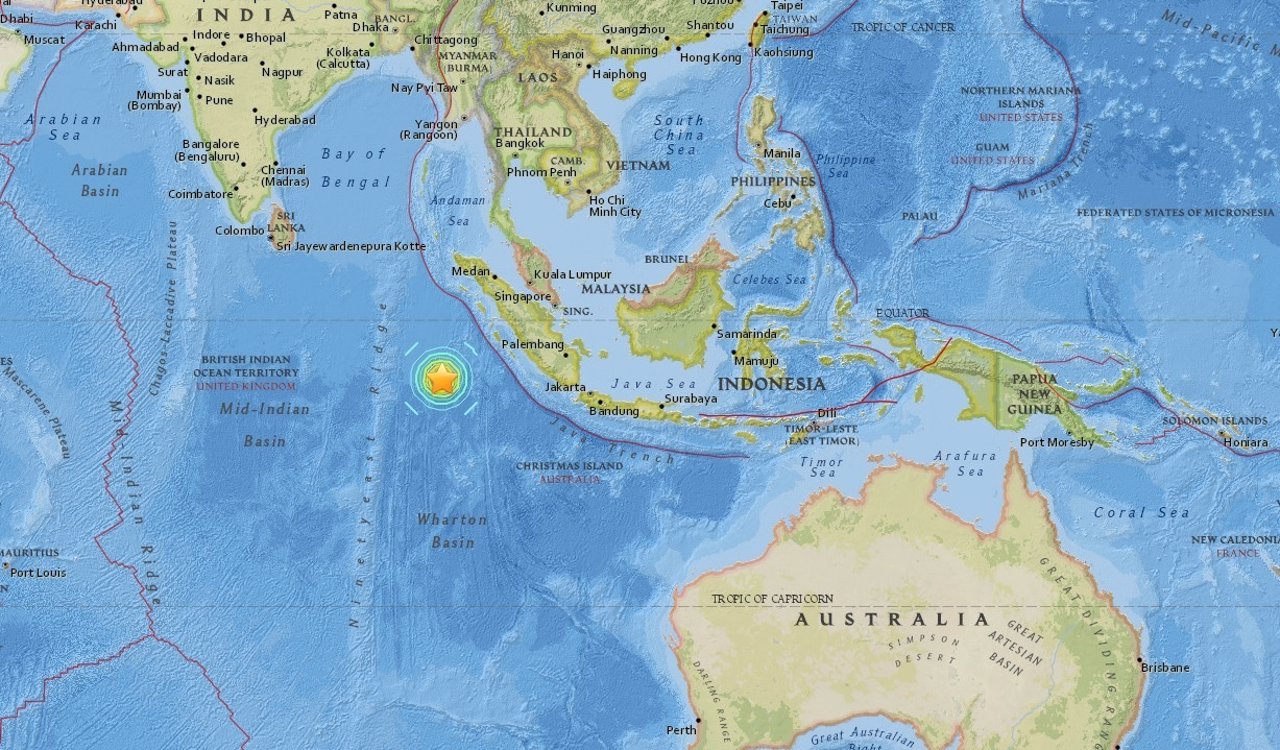 Terremoto en Indonesia