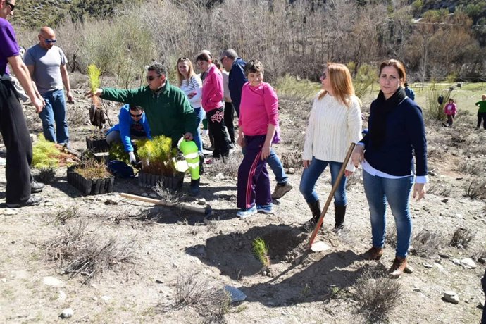 Campaña Crece con tu árbol en Granada